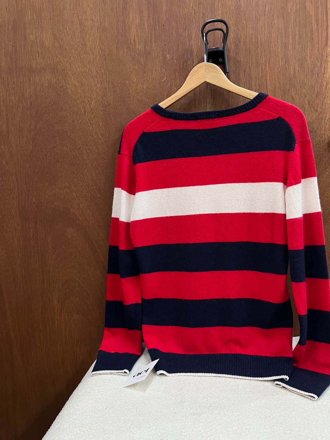 버버리 레드 로고 스트라이프 롱슬리브 니트 상품이미지6