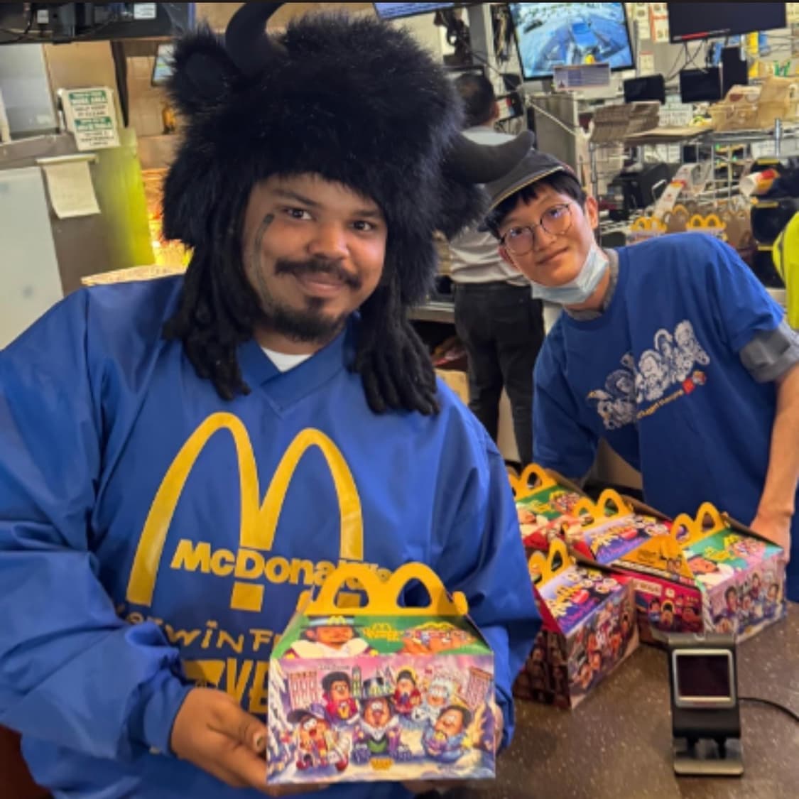 (XL)맥도날드 커윈 프로스트 맥너겟 크루 반팔티셔츠 상품이미지7