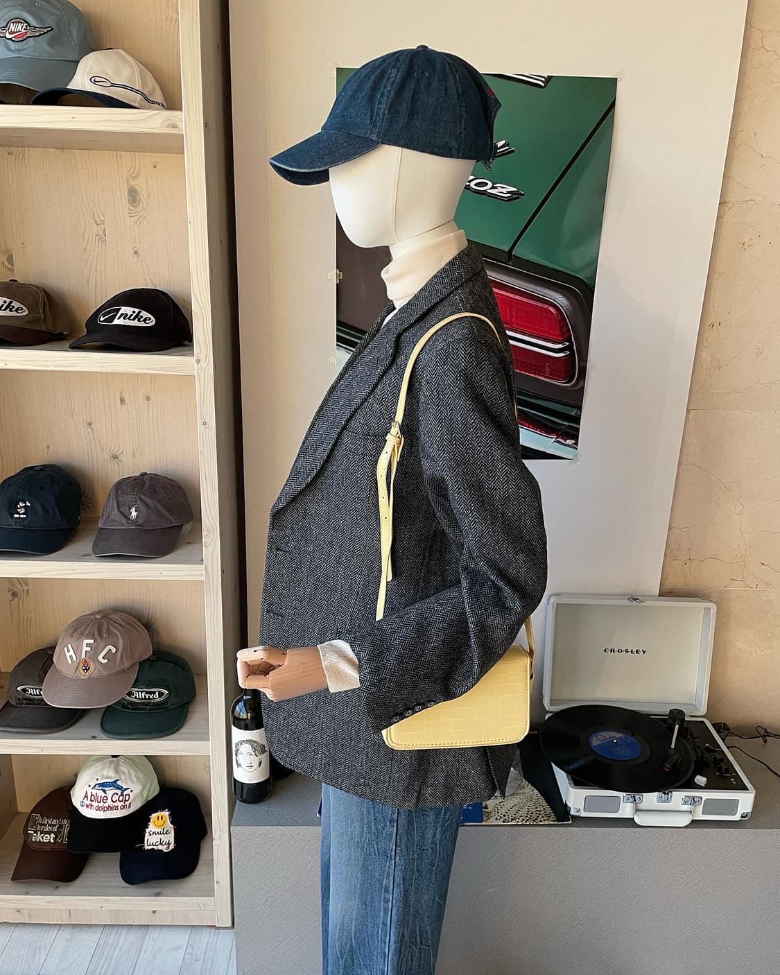 버버리 헤링본 울 자켓 상품이미지3