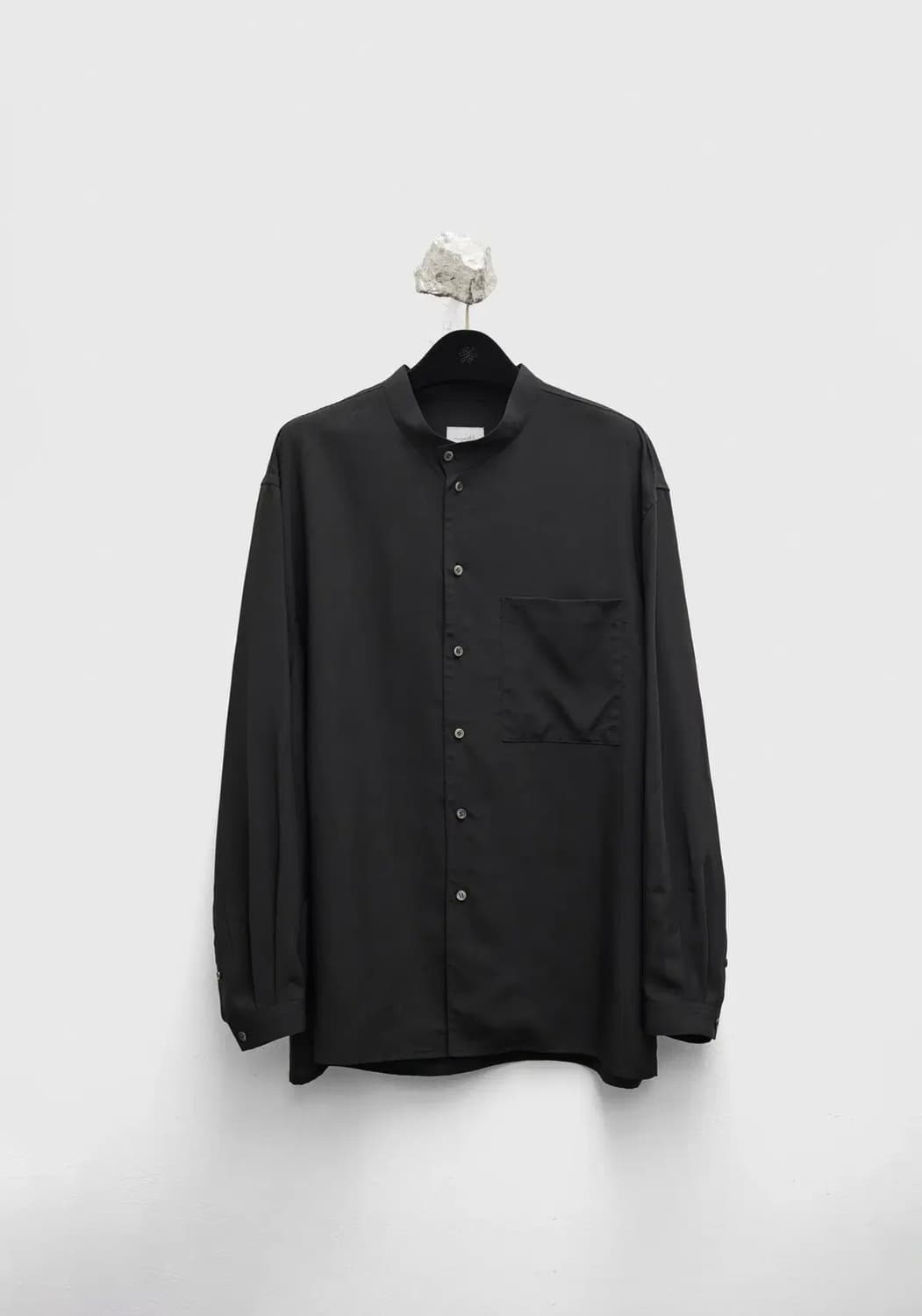 유스 / 26SS 드레이퍼리 스탠드 칼라 셔츠 / L 상품이미지1