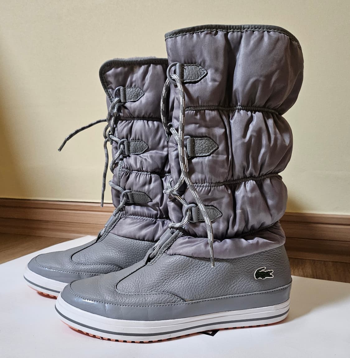 라코스테 스노우 패딩 부츠 LACOSTE 상품이미지1