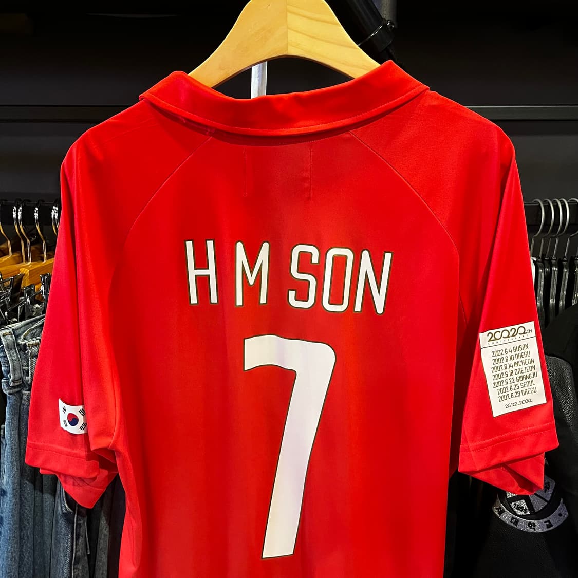 오버더피치 2002월드컵 20주년 복각 유니폼 손흥민  상품이미지3