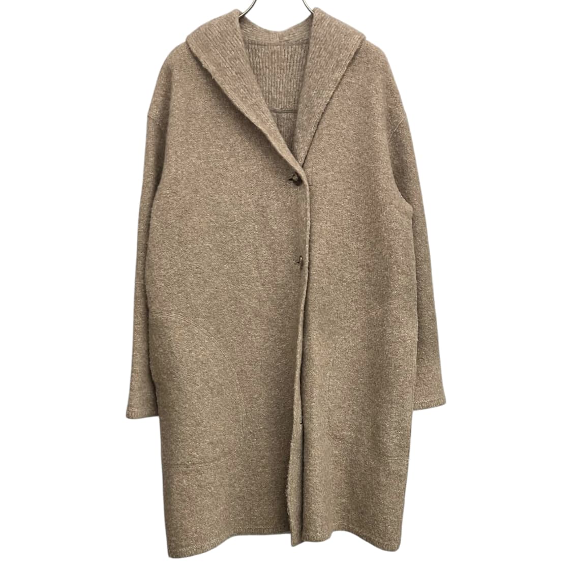 이세이미야케 HAAT 울니트 오버 코트 상품이미지1