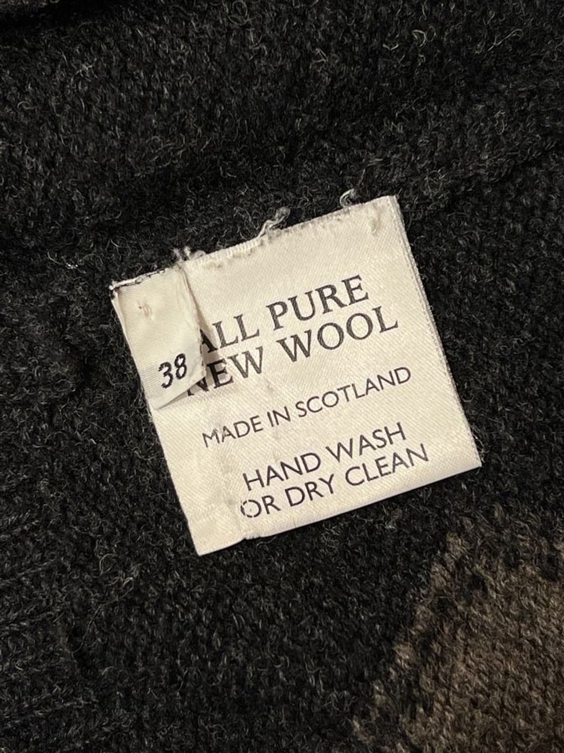 존툴록 스코틀랜드 셔틀랜드 울 니트 상품이미지8