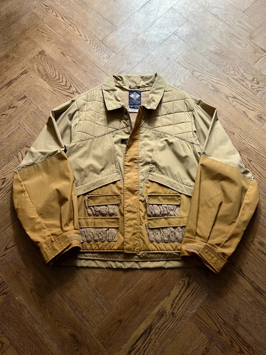 [XL]90's Columbia USA 컬럼비아 나일론 피싱 헌팅자켓 상품이미지1