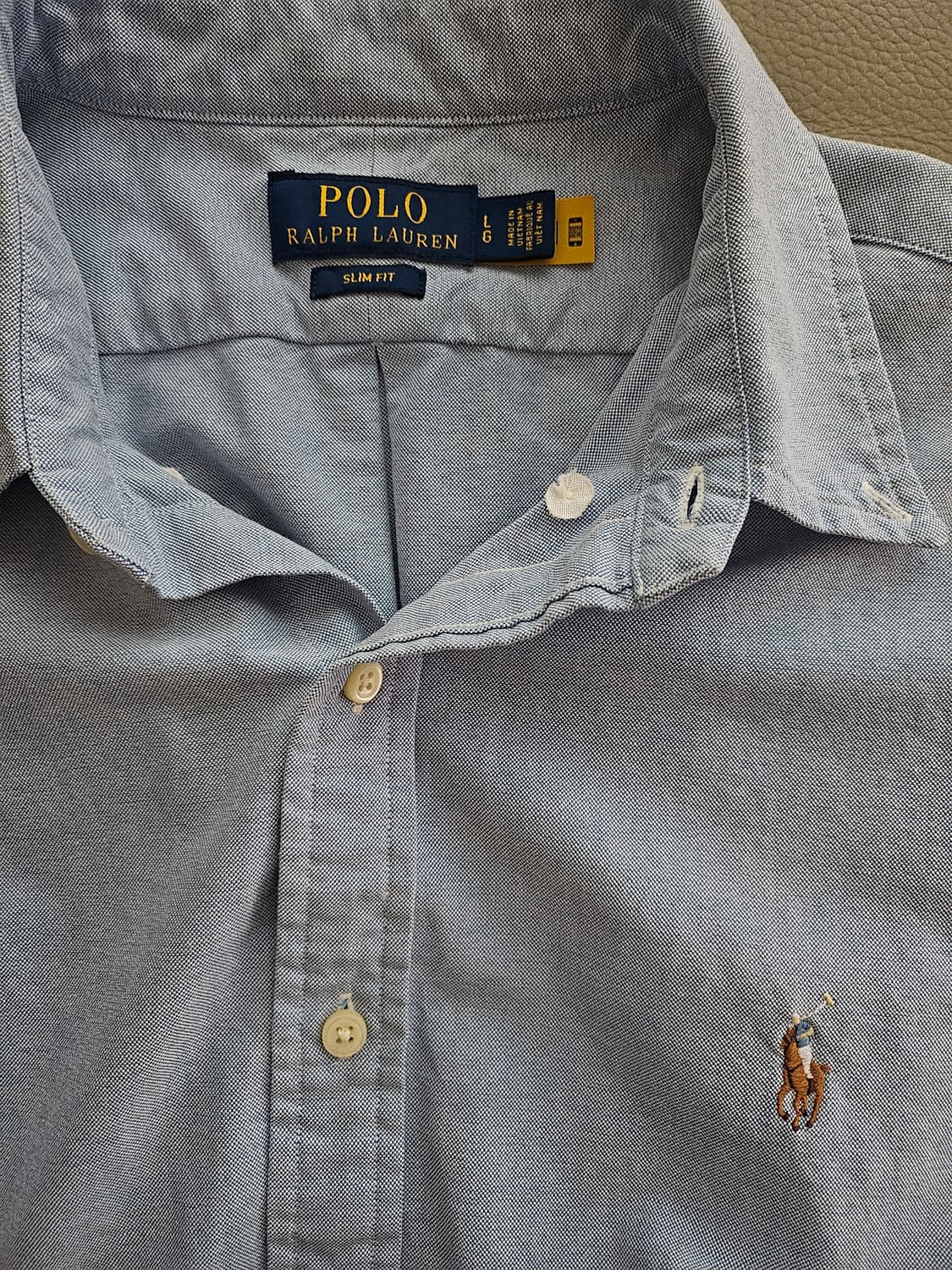 [거의 새것] 폴로 랄프로렌 반팔 셔츠 남방 L 상품이미지2