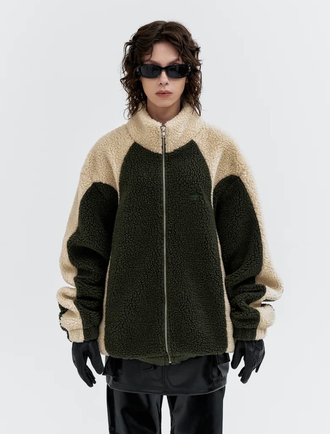 LEEY 뽀글이 자켓 상품이미지2