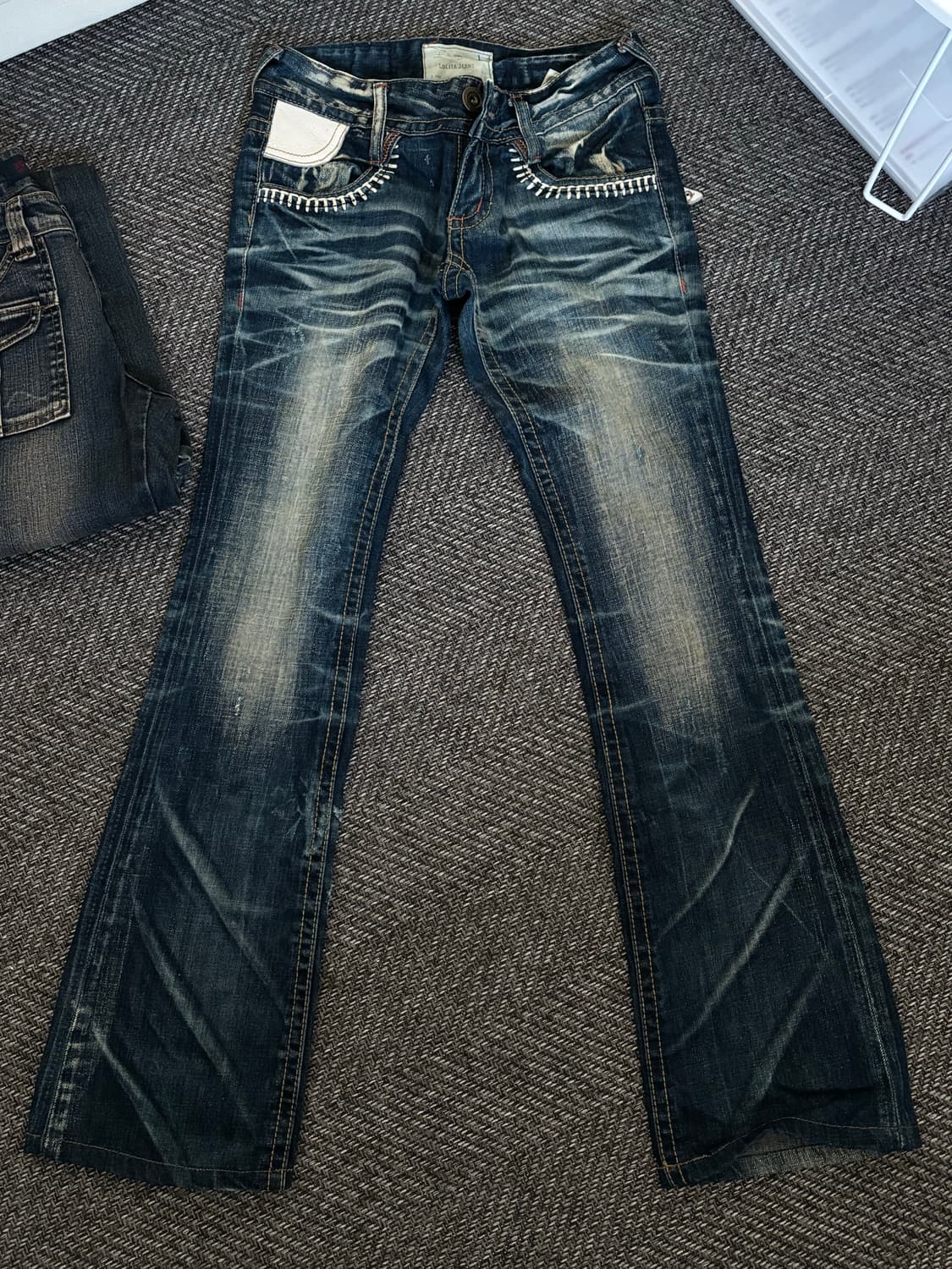 로리타진 인디안 부츠컷 빈티지 상품이미지1