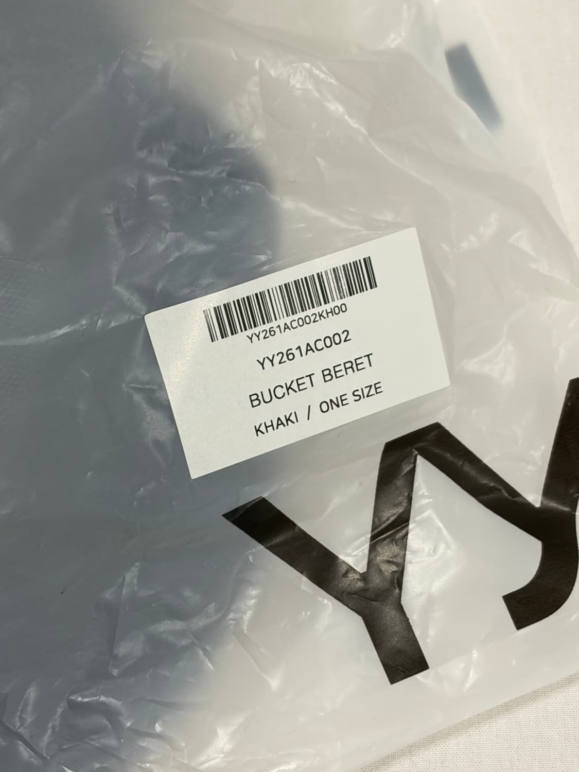 오픈와이와이 BUCKET BERET 모자 (새상품) 상품이미지5