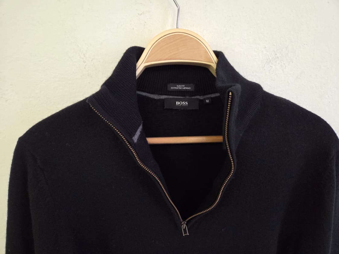 BOSS 남성 반집업 니트 M 상품이미지3