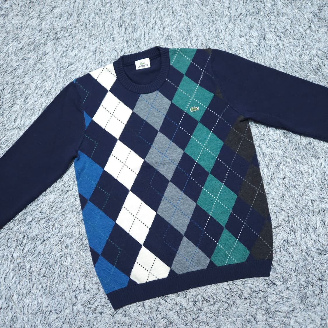 라코스테)95 남자 모직 라운드니트 / 왕눈이샵 상품이미지2