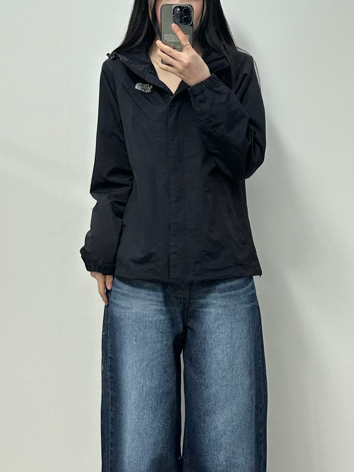 노스페이스 블랙 윈드 바람막이 자켓 상품이미지1