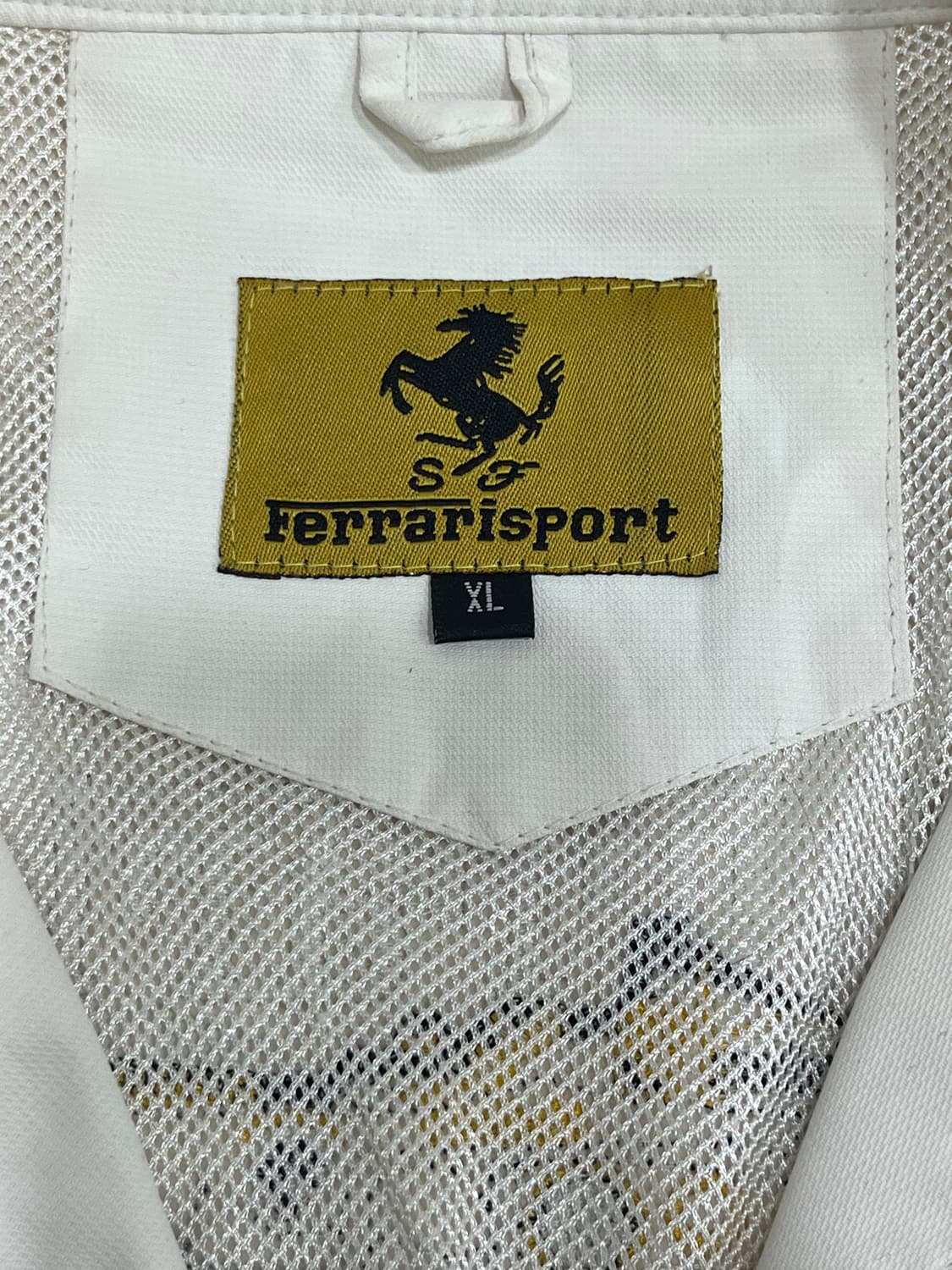 Vintage 페라리 말보로 F1 레이싱 자켓 XL 상품이미지8