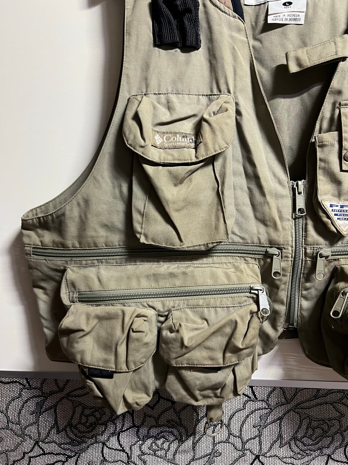 빈티지 콜럼비아 피싱 베스트 상품이미지4