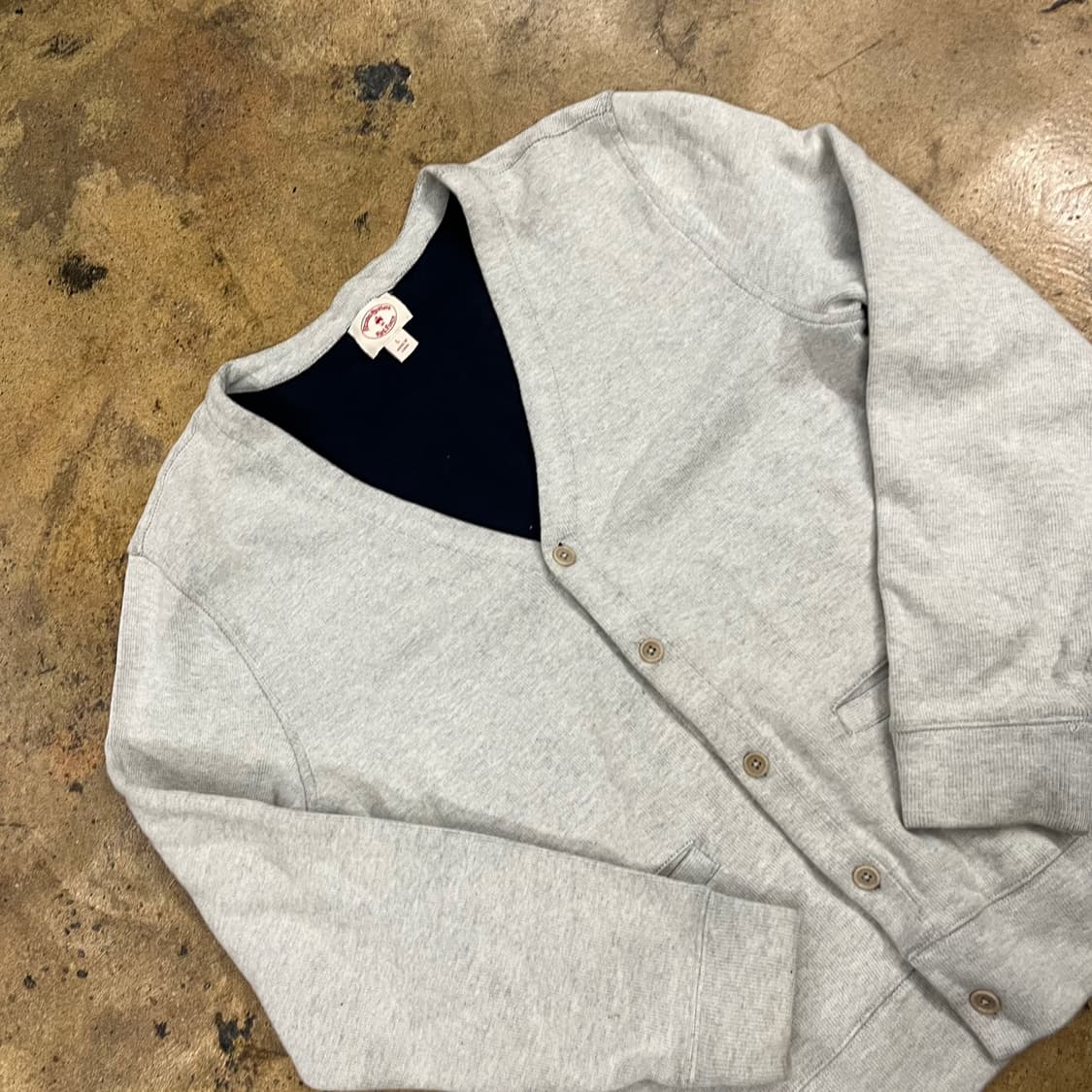 [정품/L] 브룩스 브라더스 그레이 가디건 b18 상품이미지1