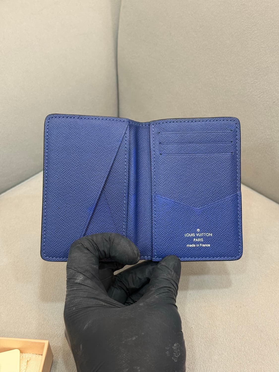 루이비통 포켓 오거나이저 블루 상품이미지6