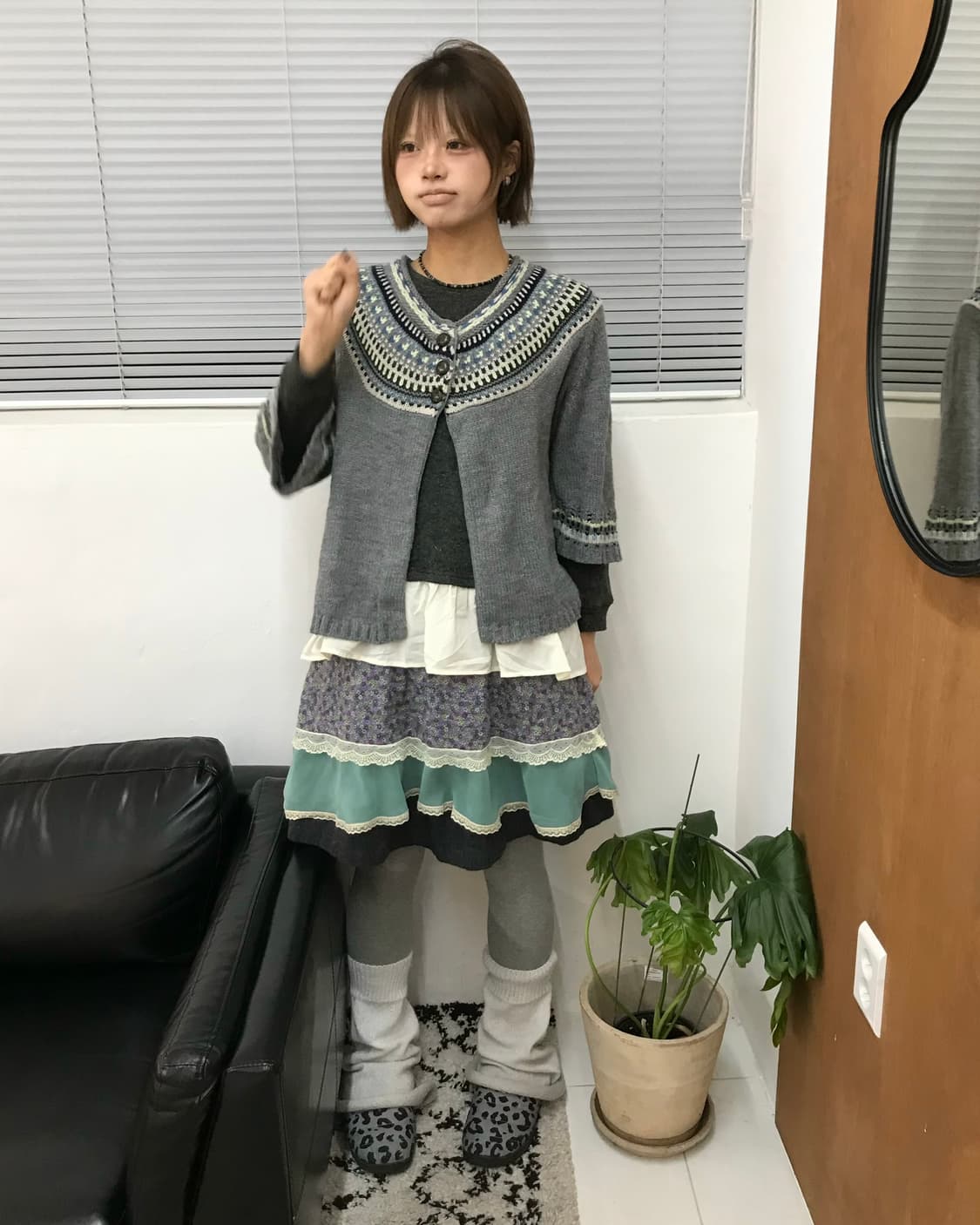 No.민트 플라워 코디 Set 상품이미지3