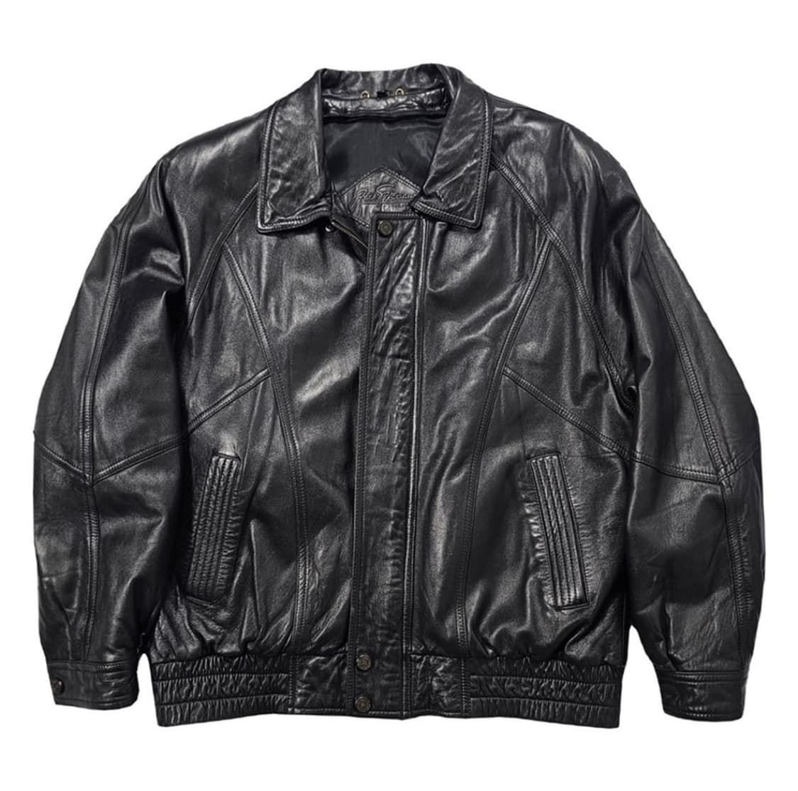 빈티지 양가죽 봄버 자켓 XL 상품이미지1