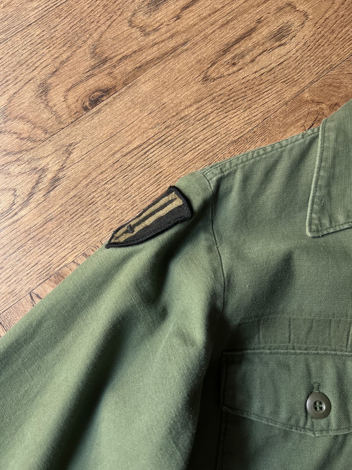 [M]70's 오리지널 U.S ARMY OG-107 셔츠 상품이미지4