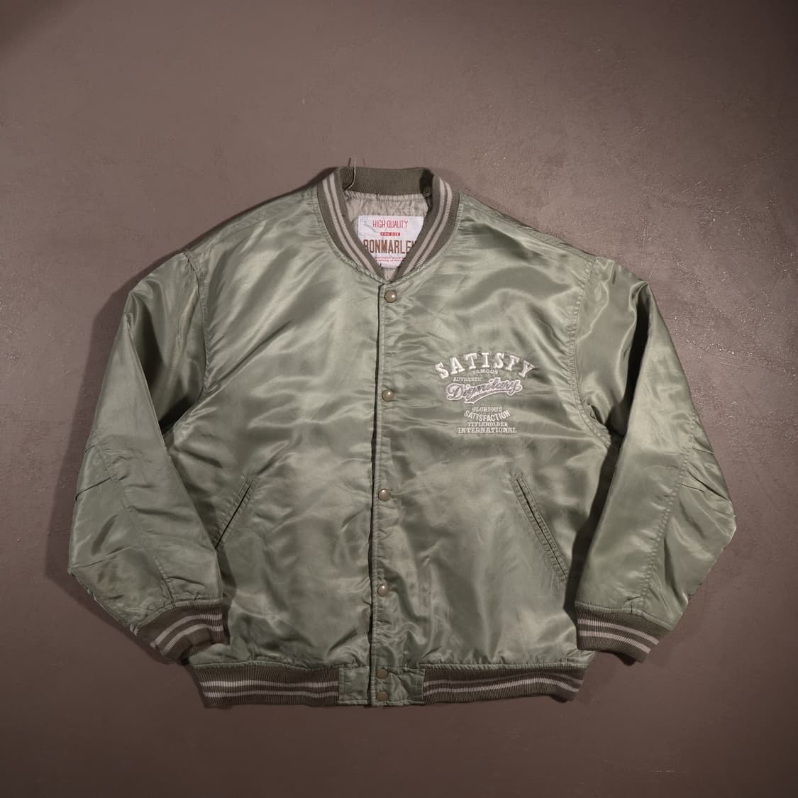 일본빈티지 자수 봄버자켓 상품이미지1