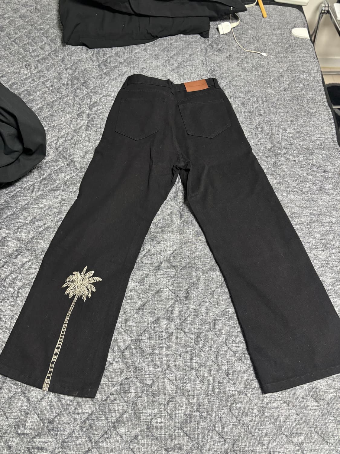 자수 블랙진 상품이미지2