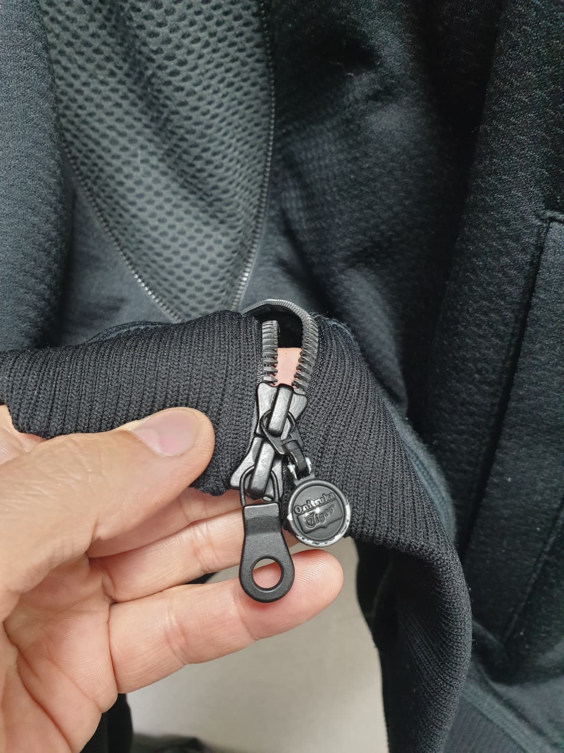 [xxl/110] 오니츠카타이거 실버타이거 트랙탑 블랙 상품이미지7