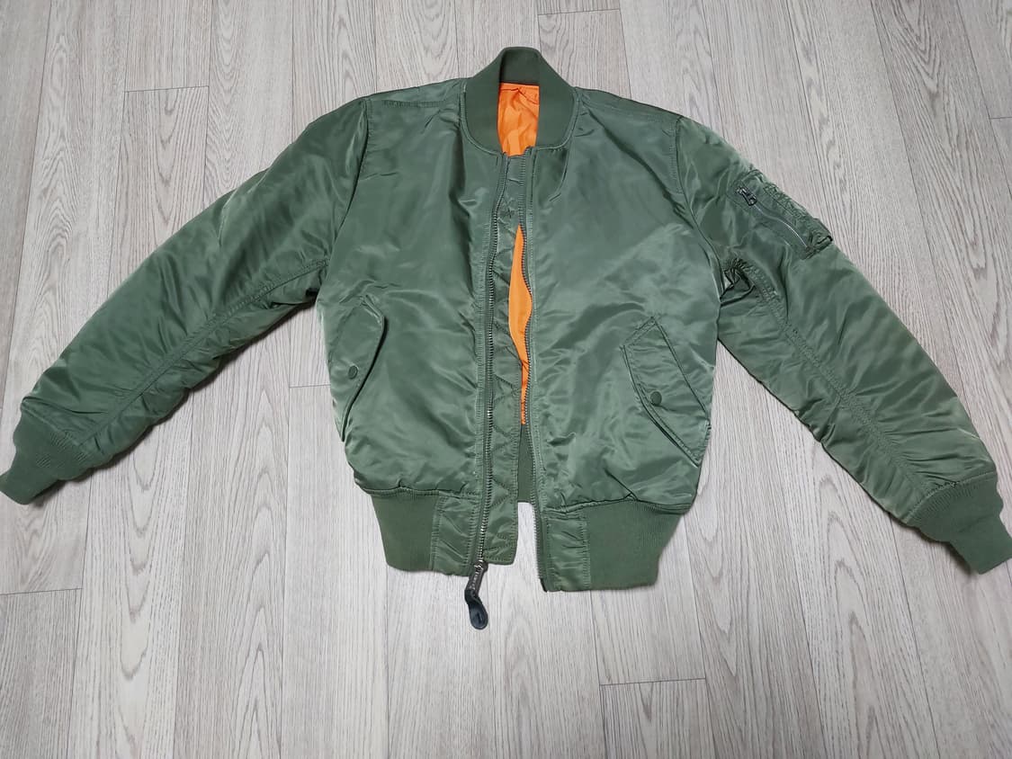 알파인더스트리 ma-1 세이지그린 S 상품이미지1