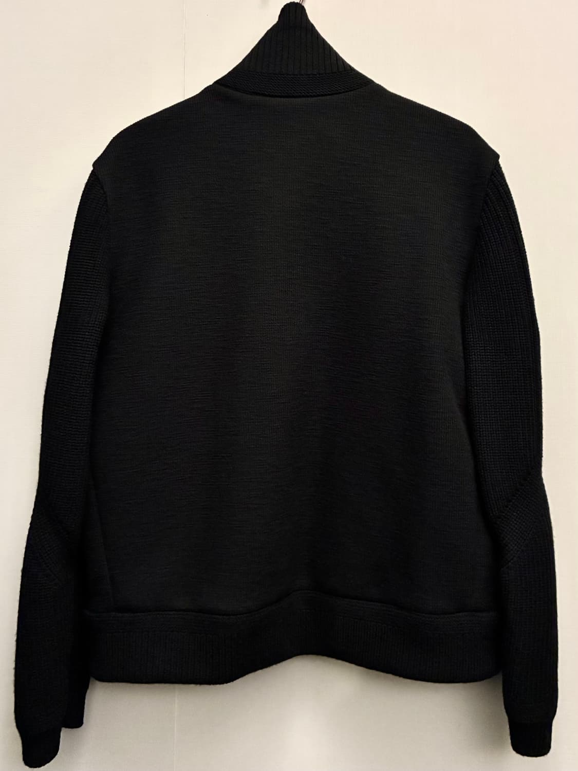 (M/97)SYSTEM 시스템옴므 블록 구스다운 니트패딩 블랙  시스템  상품이미지7