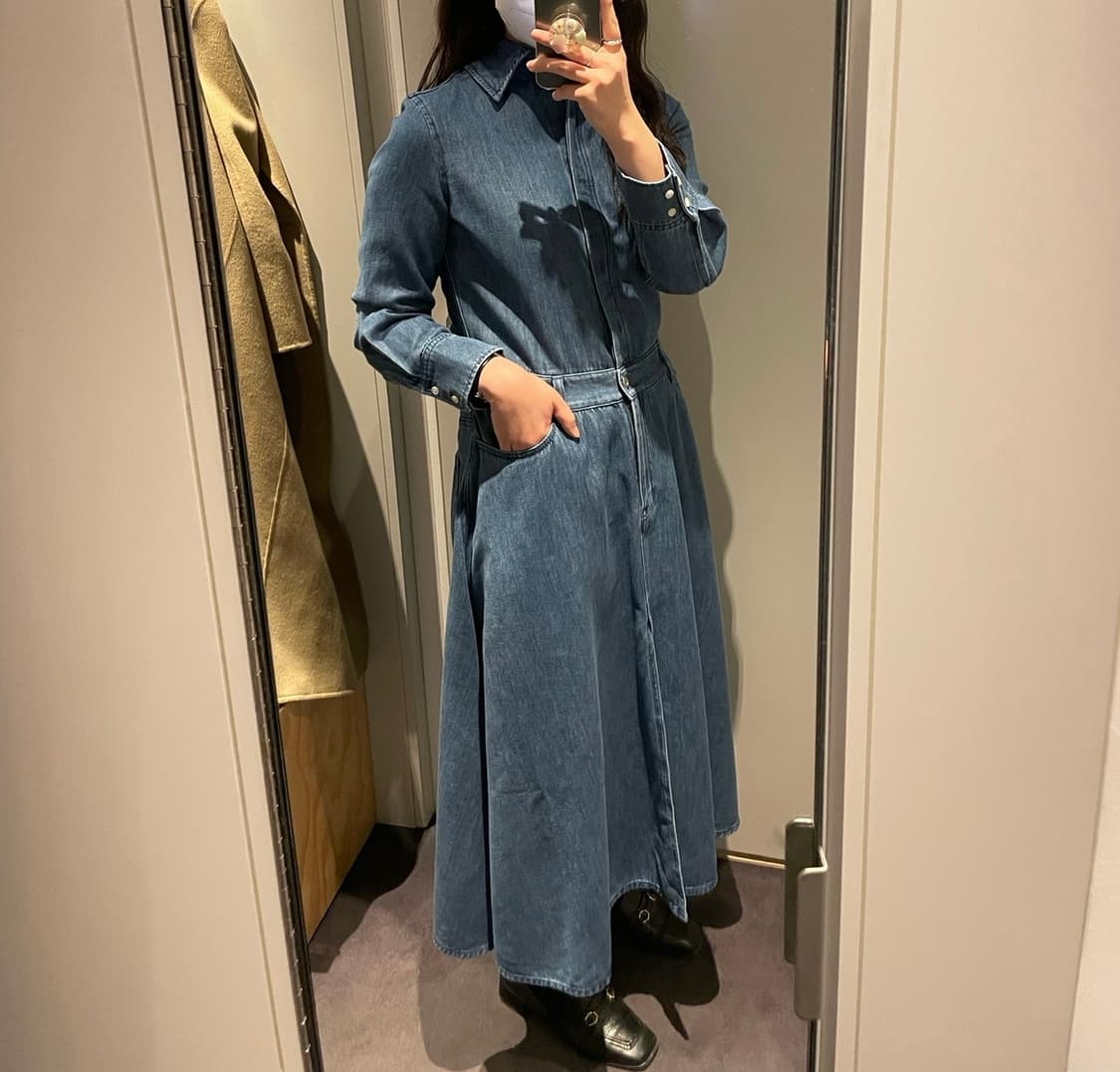 코스 COS 데님원피스 (품번1048896001) 상품이미지9