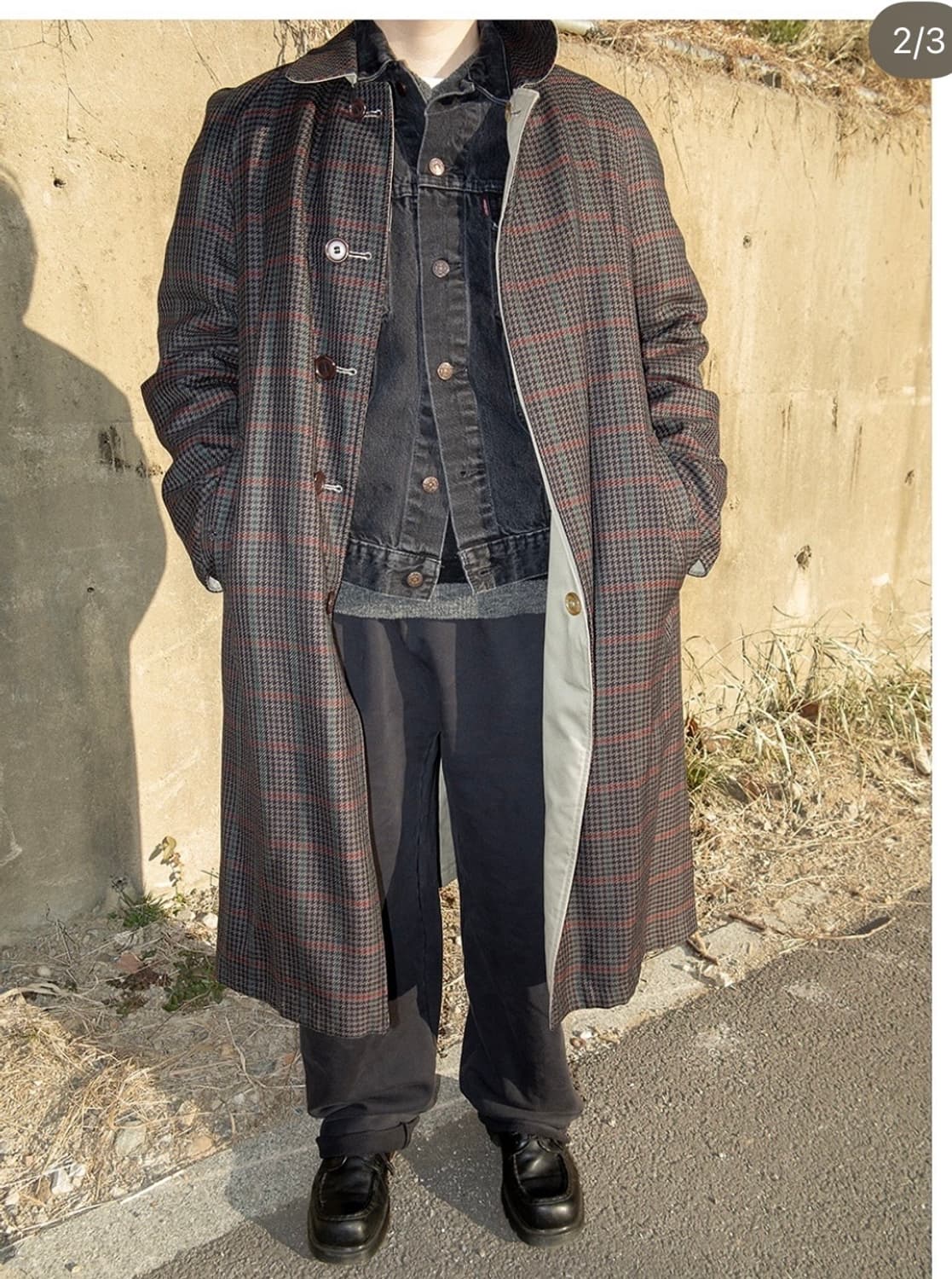 빈티지 닥터마틴 목토 더비슈즈 뤡코즈 블라인드파일즈 상품이미지3