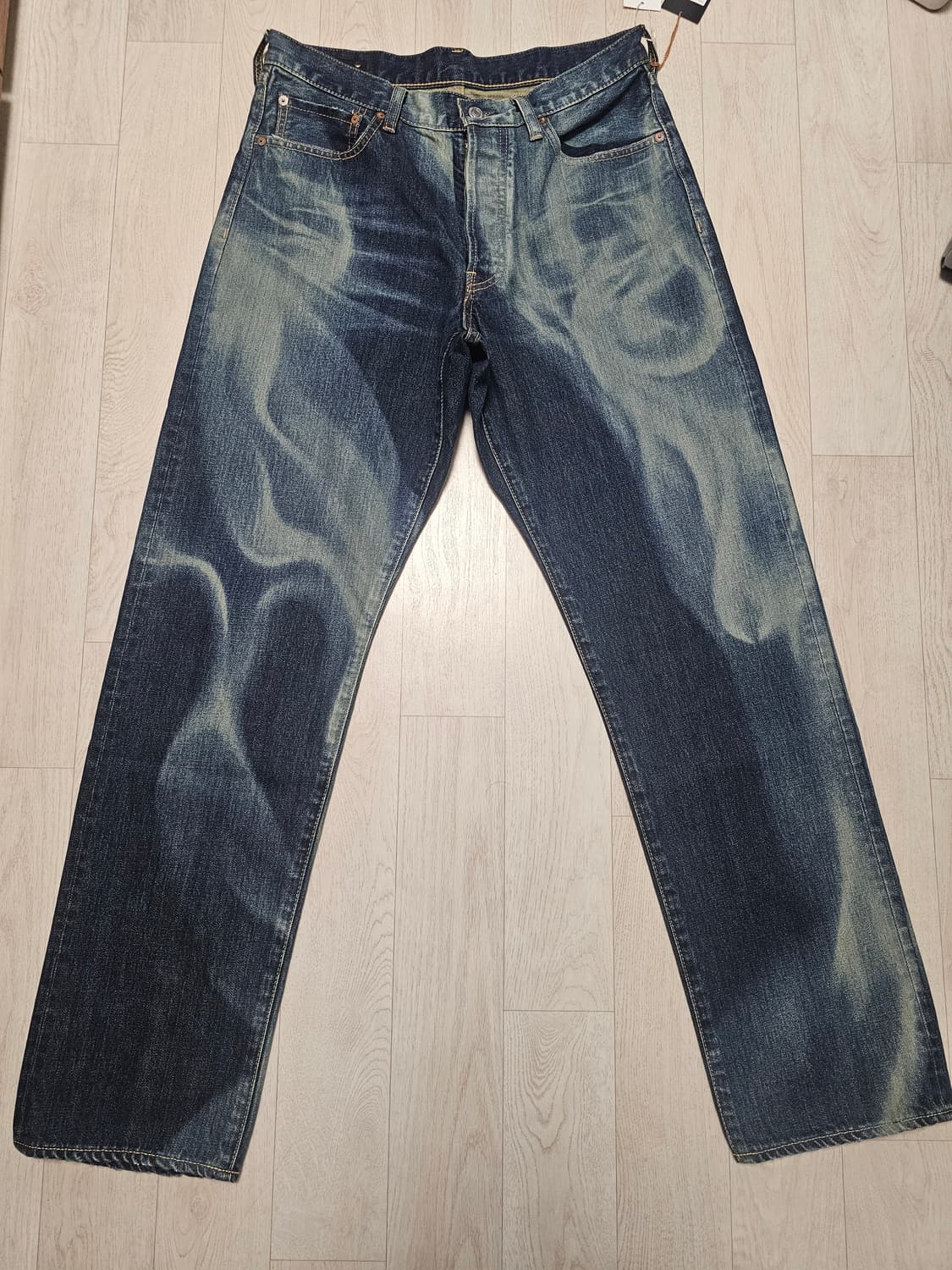 [32] 마인데님 선페이드 데님 새제품 상품이미지1