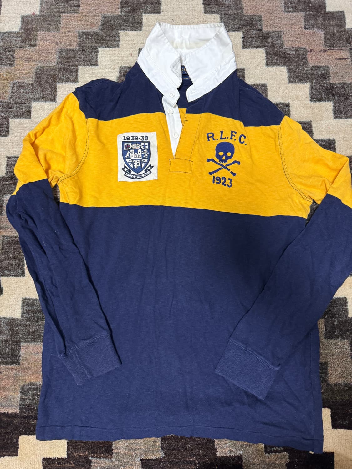 폴로 랄프로렌 클래식핏 M 럭비티셔츠 드레익스 상품이미지2