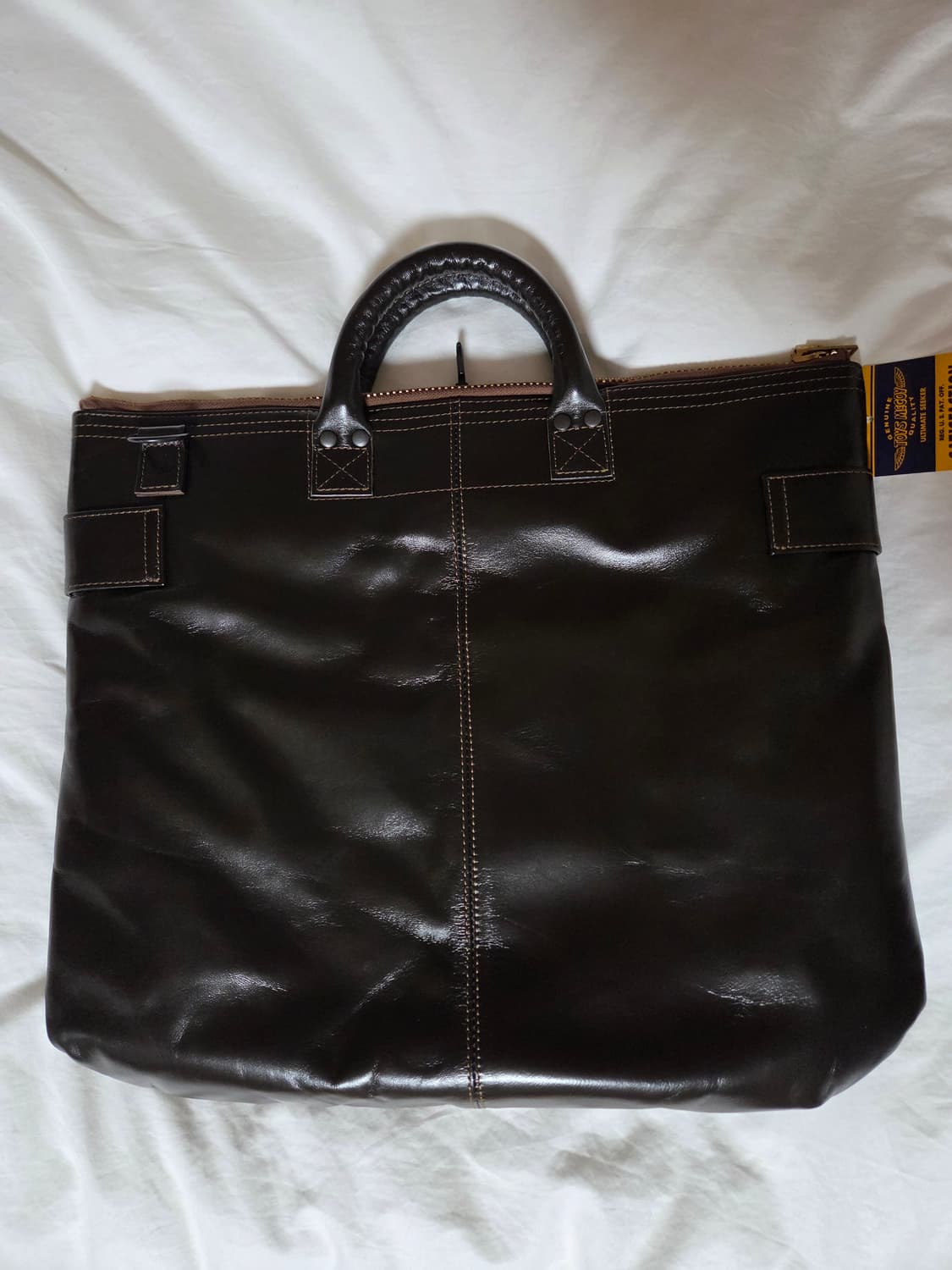 토이즈 맥코이 헬멧백 브라운 상품이미지2