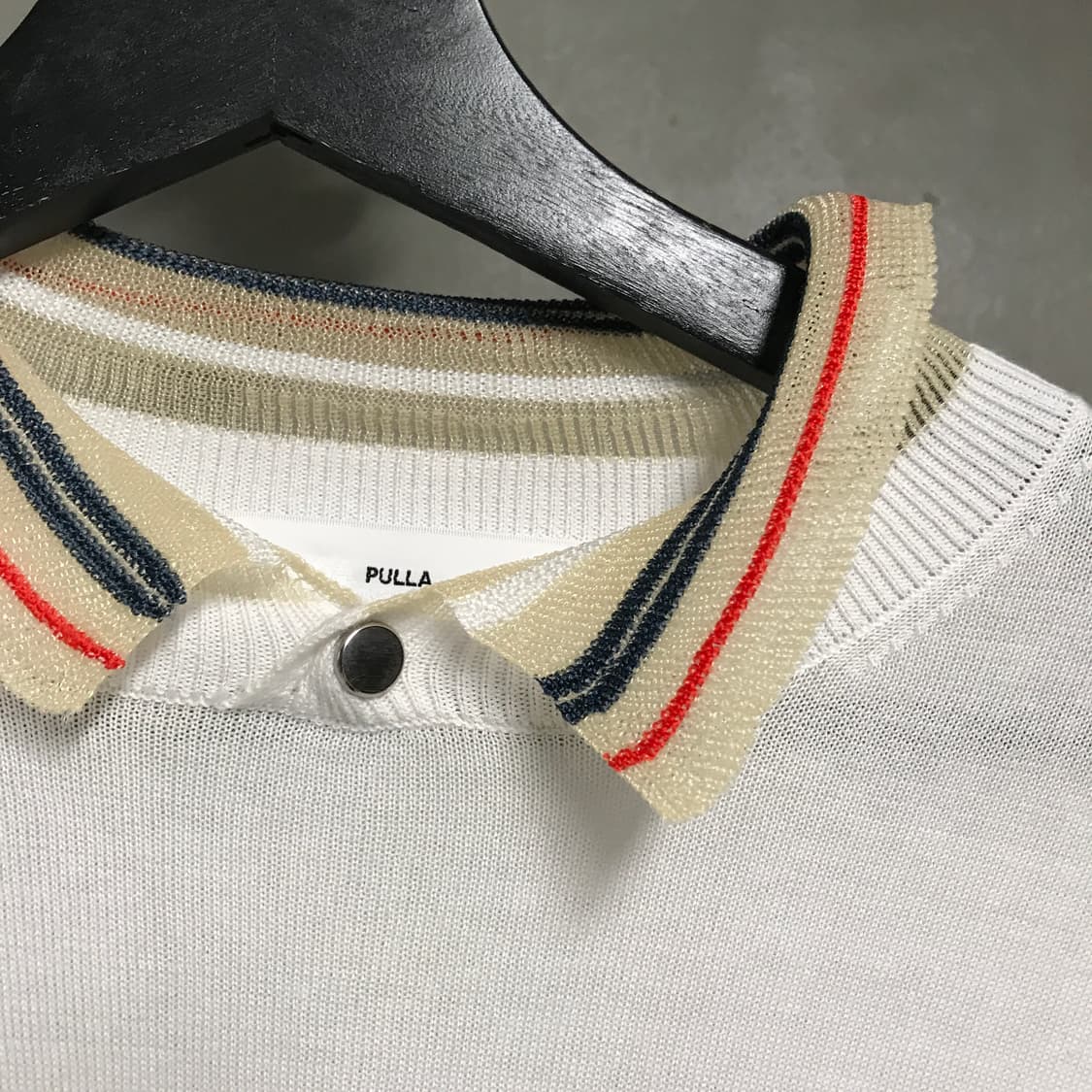 TOGA PULLA 토가풀라 니트 반팔 카라티 36(W) 상품이미지5