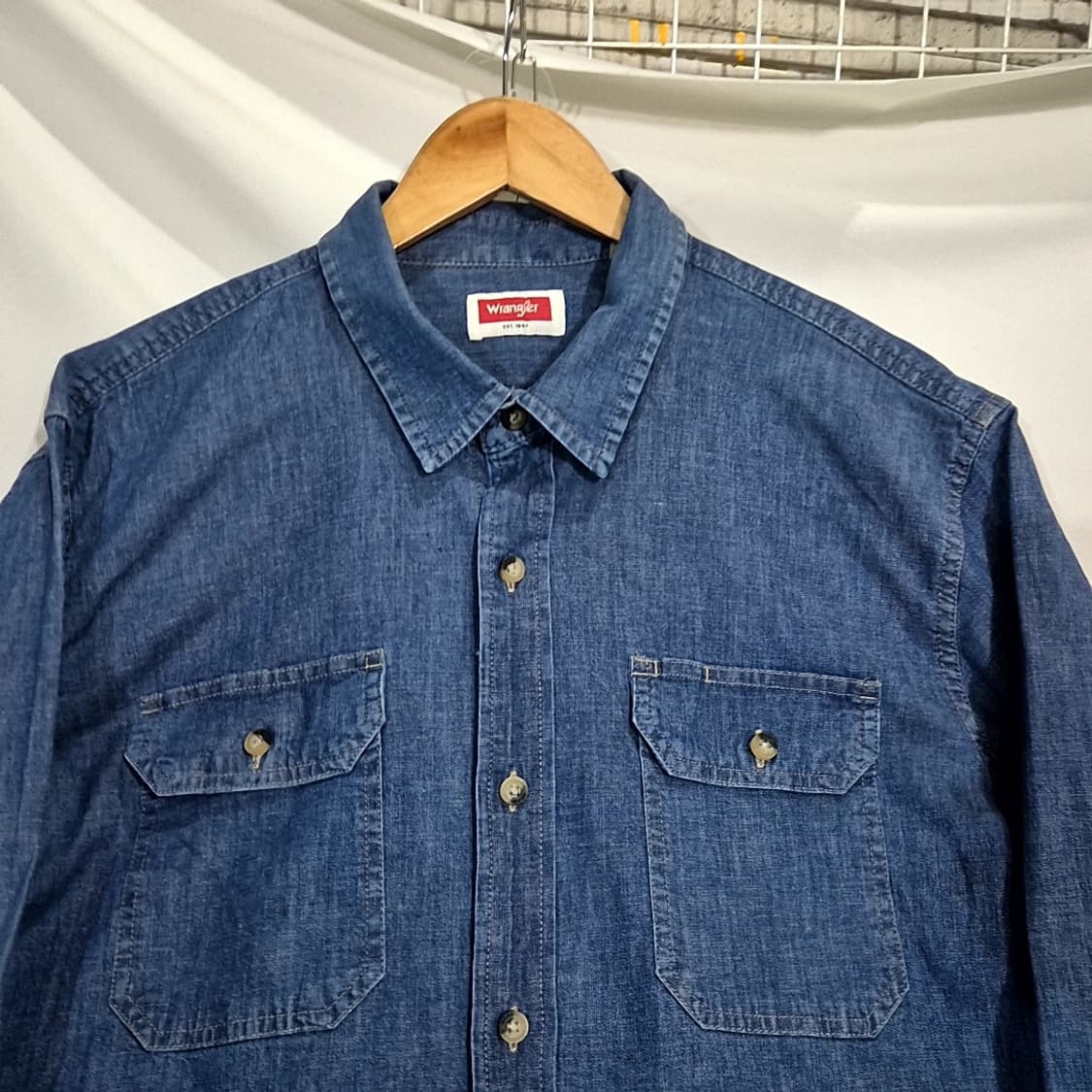 Wrangler 랭글러 데님 셔츠 상품이미지2