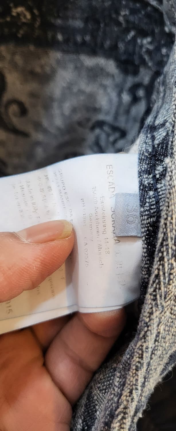 에스카다 바지 여성 36 상품이미지4