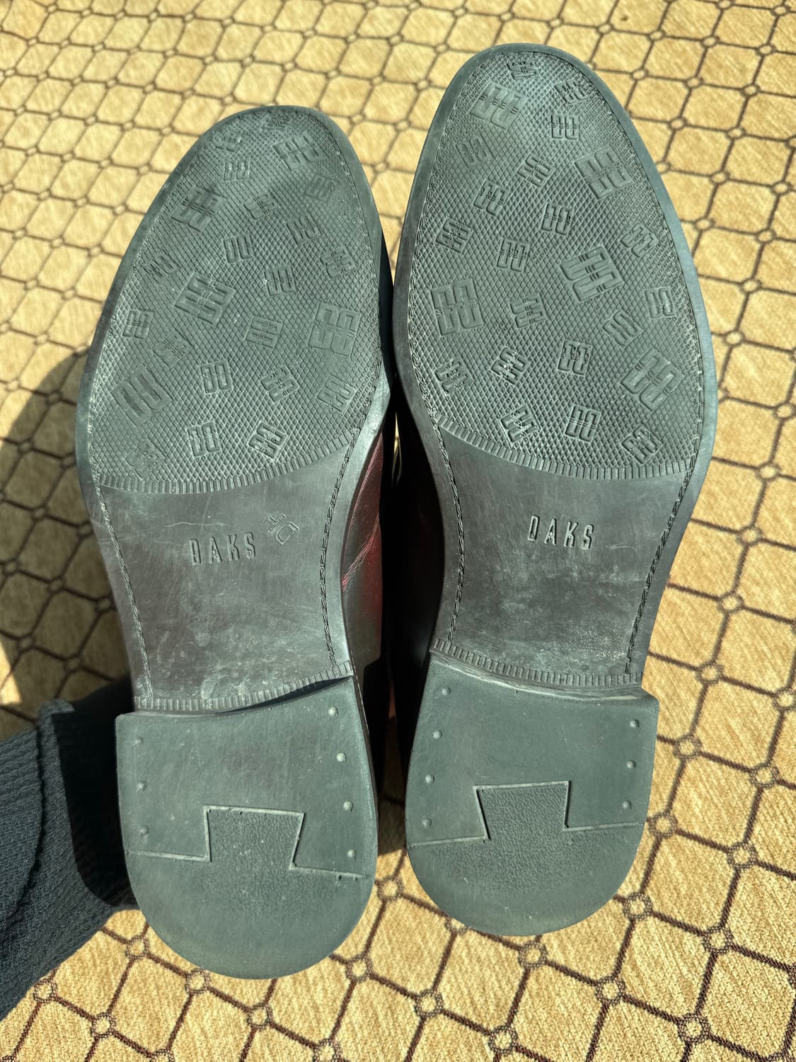 버건디 벨트&구두 set 상품이미지3