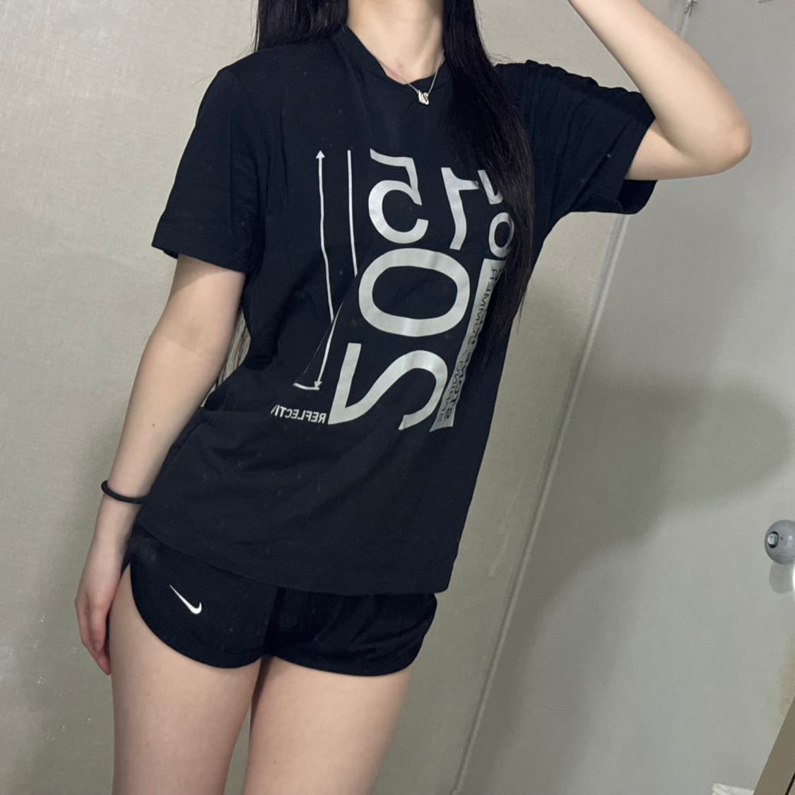 정품 스톤아일랜드 리플렉티브 반팔티 🖤 상품이미지2