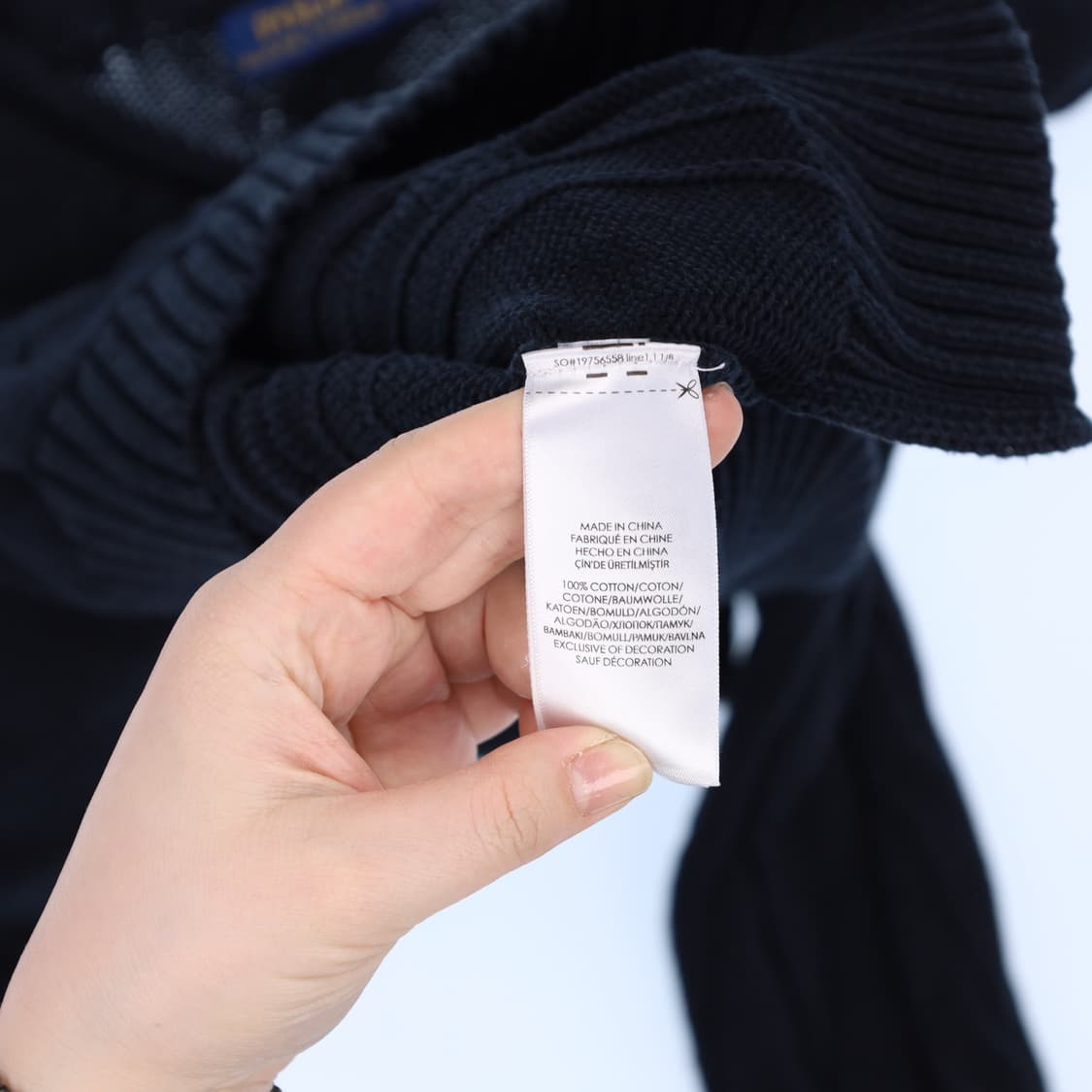 S 폴로 랄프로렌 케이플 니트 N7540 상품이미지4