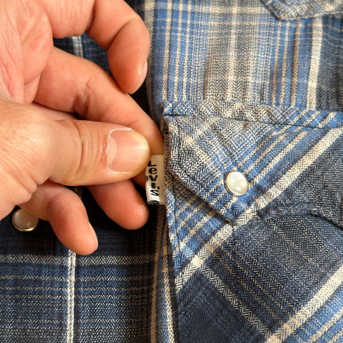 Levi’s check western shirts 상품이미지5