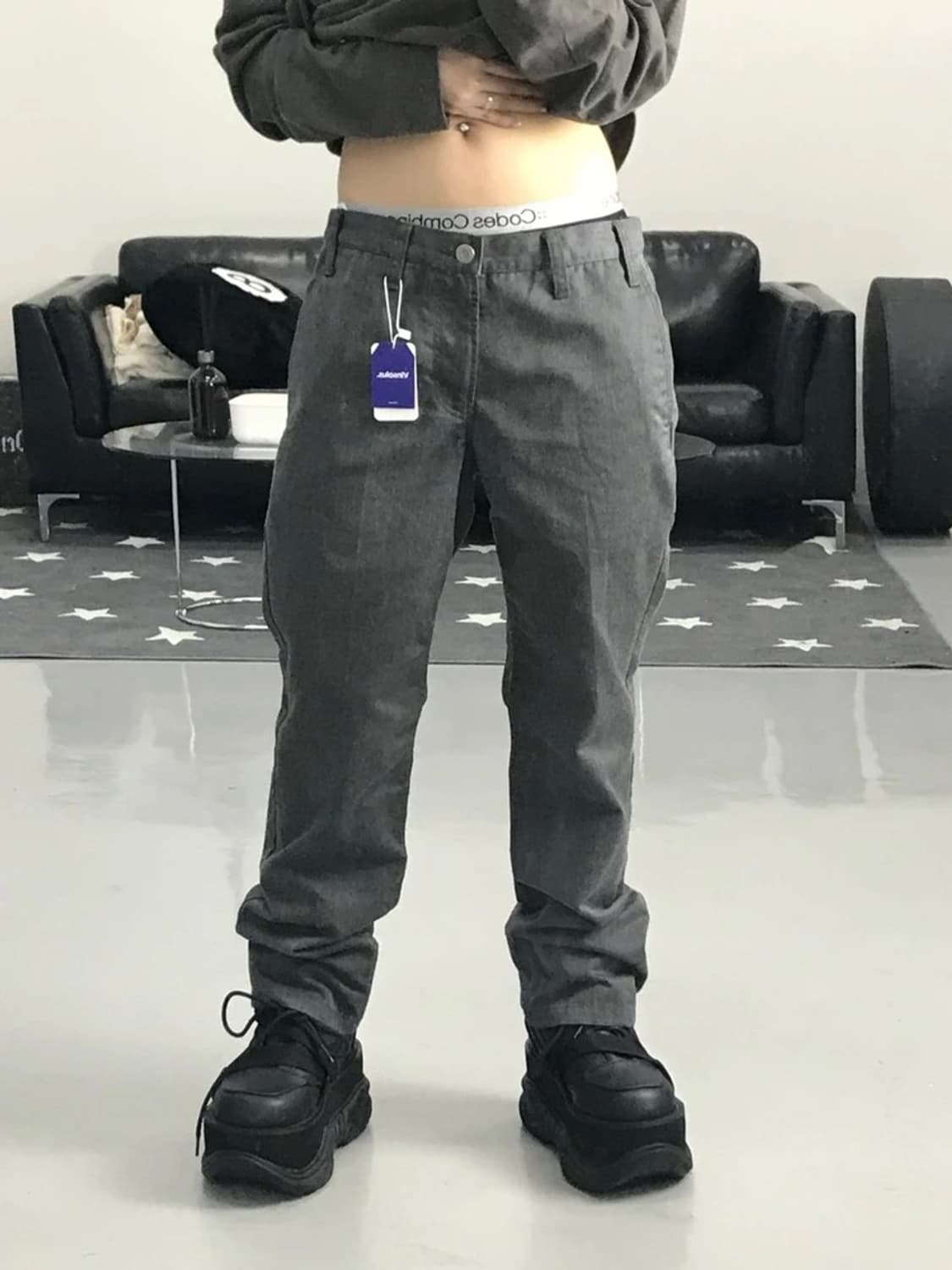 저널스텐다드 그레이 팬츠 상품이미지1