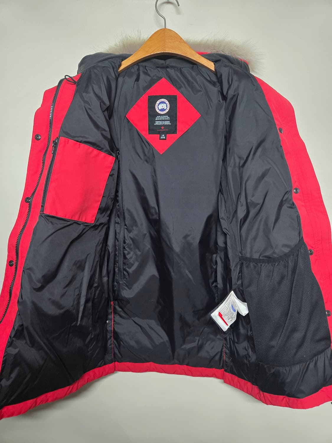 정품)케나다구스 주니어 L 패딩 상품이미지3