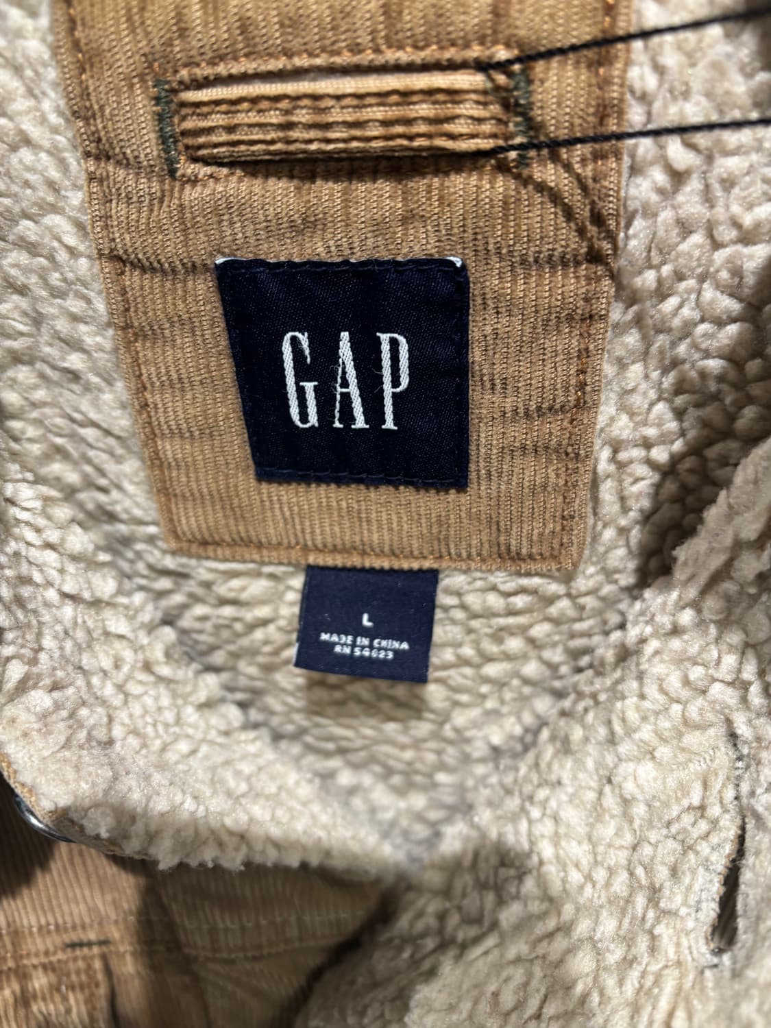 GAP 코듀로이 쉐르파 자켓 상품이미지5