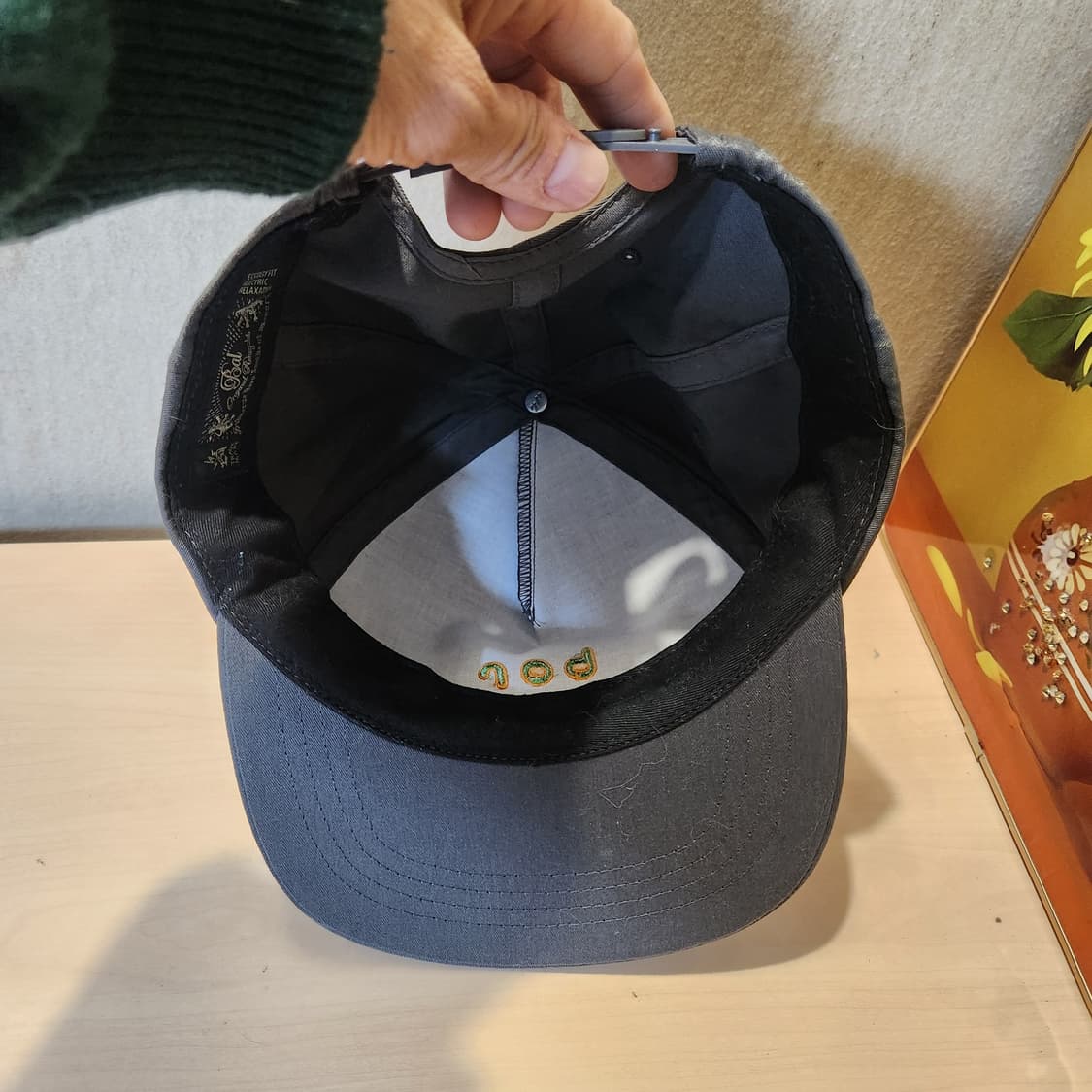 bor 자수 캡 | 미니멀 스트릿 상품이미지4