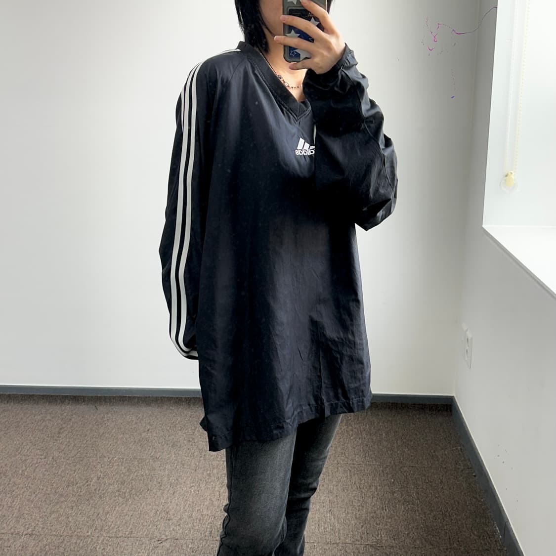 Adidas 삼각로고 트랙탑 웜업 상품이미지2