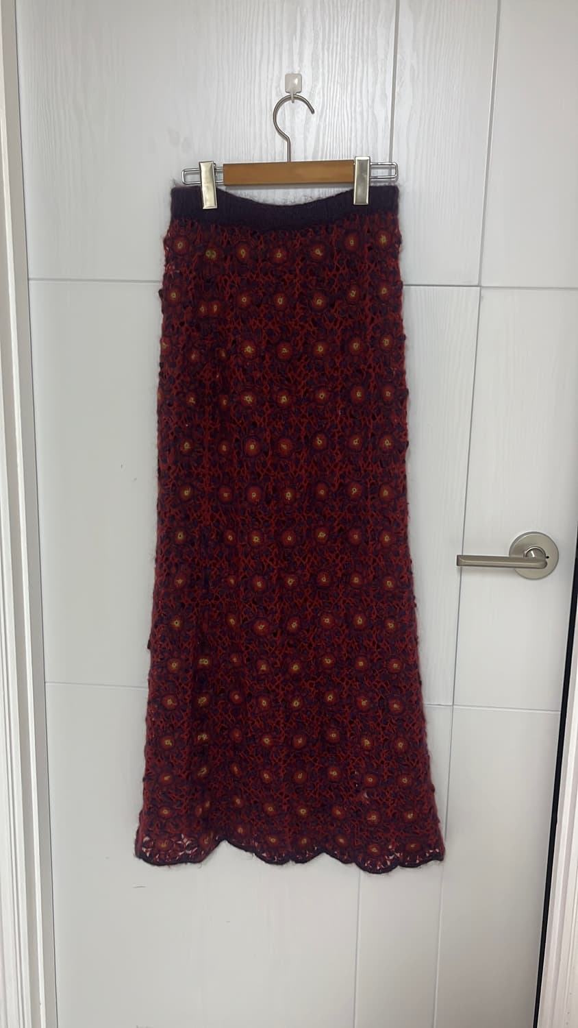 A.O.야츠키오니시 핸드니트 스커트 26,27 상품이미지1