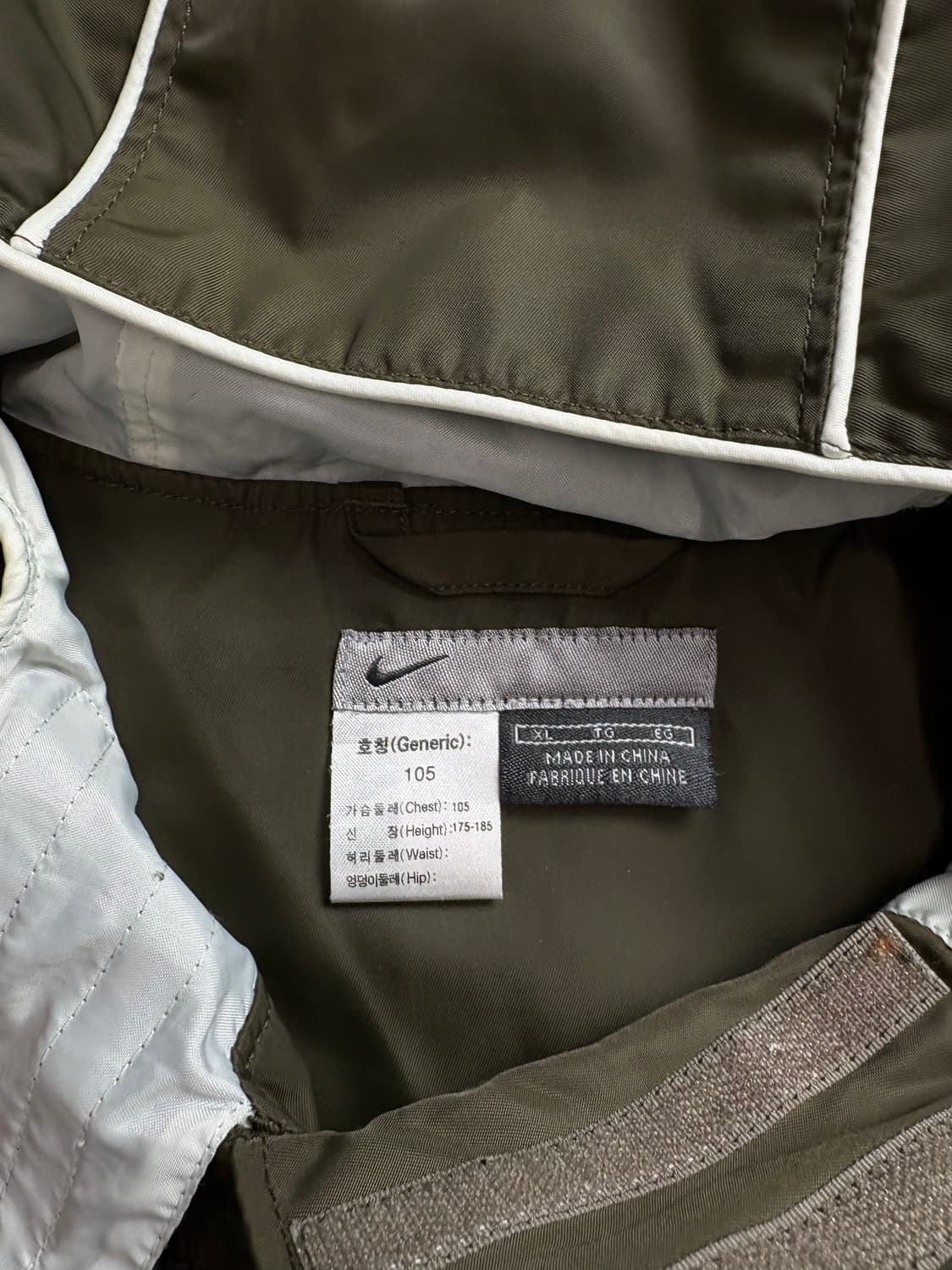 00s 나이키 올드스쿨 고프코어 나일론 후드 베스트 1712 상품이미지4