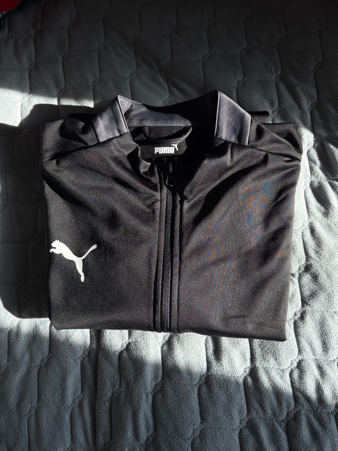 퓨마 블랙 트랙탑 져지 상품이미지1