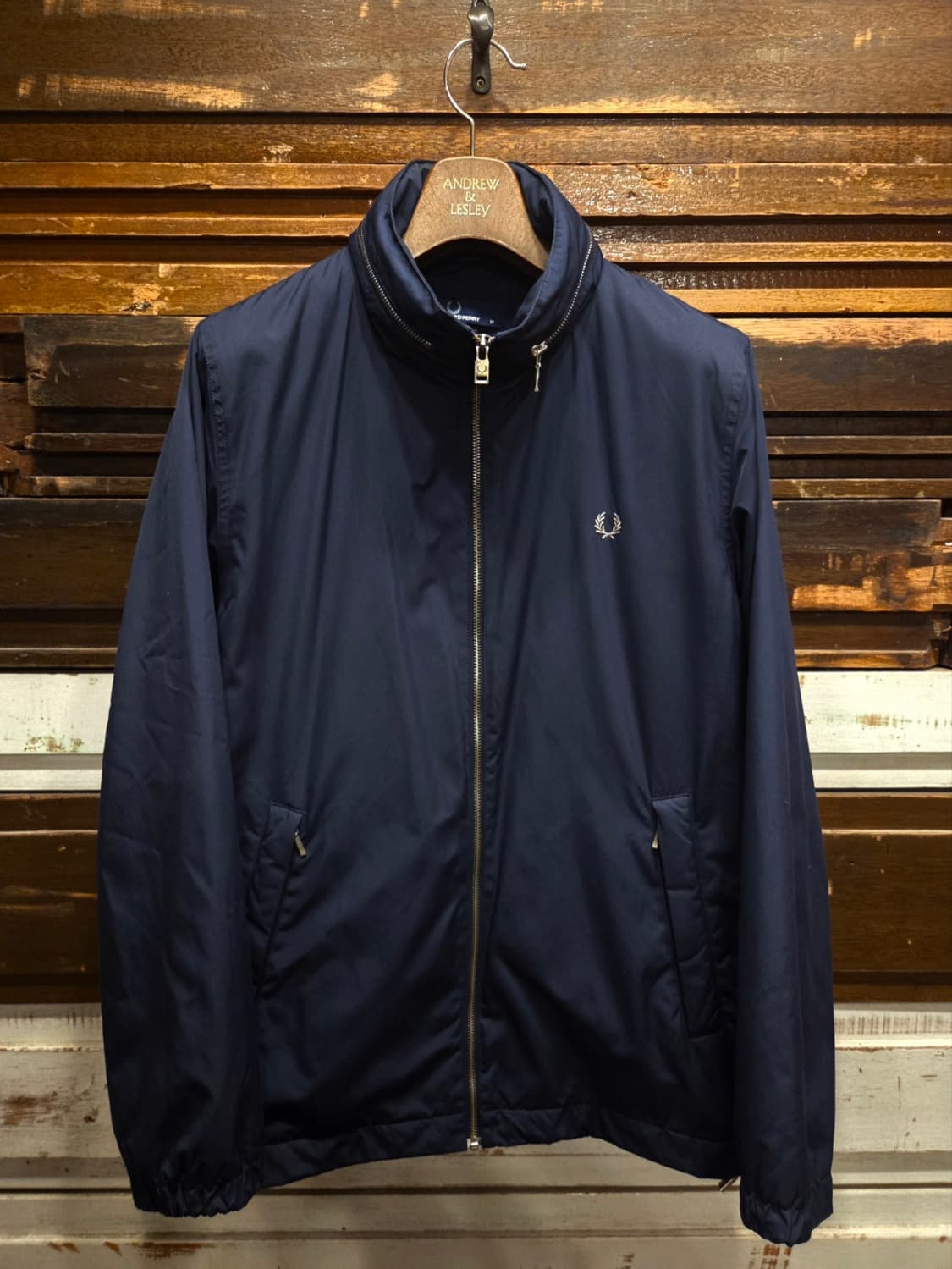 프레드페리 클래식 블루종 상품이미지1