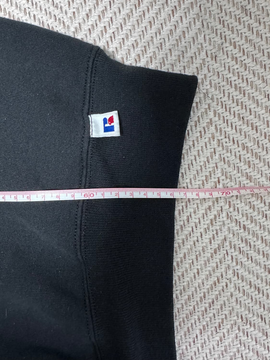 (XL)90s Russell Athletic 러셀 애슬레틱 블랙 맨투맨 상품이미지6